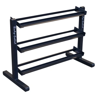 Afbeelding van Body Solid GDR363B 3 Laags Dumbbell Rek Zwart Staal