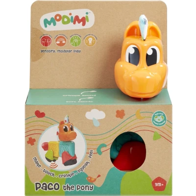 Afbeelding van Modimi Paard Speelfiguur Educatief Baby Speelgoed Voor Kinderen Vanaf 3 Maanden