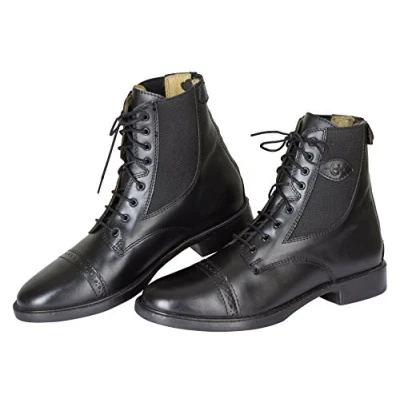 Image de Kerbl Jodhpurs Monaco Lacets Lisse Cuir Noir 39