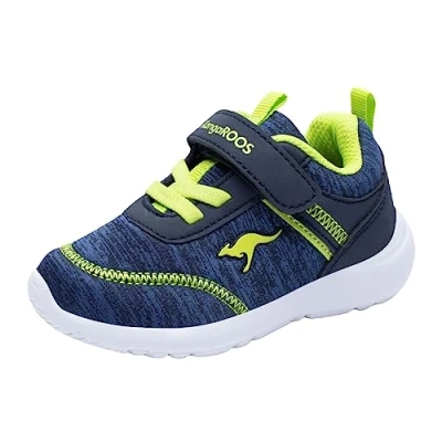 Afbeelding van KangaROOS Low KY CHUMMY EV Sneakers voor meisjes, Dk Navy Lime, 26 EU, Lime