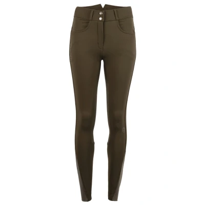Image de Montar Pantalon d&#039;Équitation Ess Megan Highwaist Full Grip Olive 34