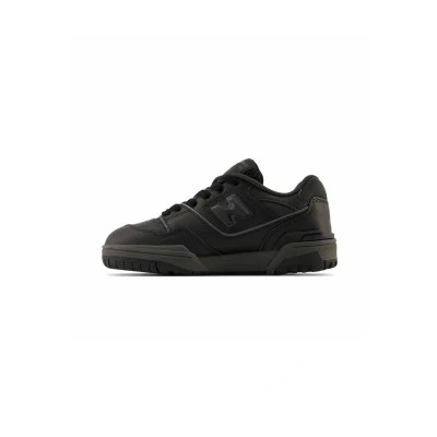 Afbeelding van New Balance 550 Unisex Sportieve wandelschoenen Black voor kinderen, Maat: 32.5, Leer/ synthetisch