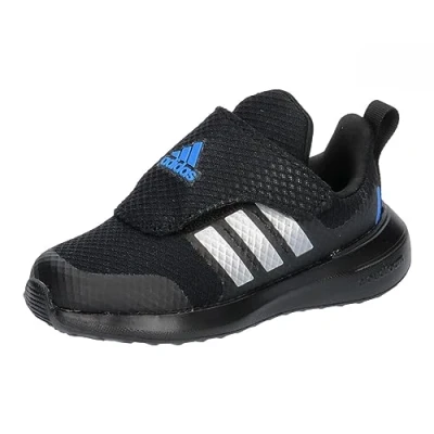 Afbeelding van adidas FortaRun 2.0 uniseks kindersneakers, Core Zwart/Zilver Met./Helder Koninklijk