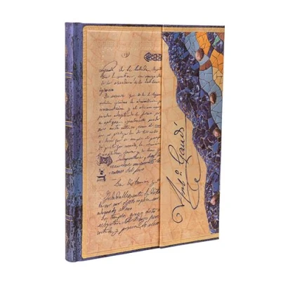 Image de Carnet rigide non ligné Paperblanks Ultra Gaudi Manuscrit de Reus