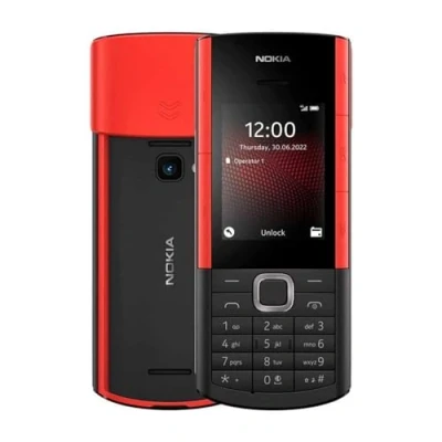 Afbeelding van Nokia 5710 Express Audio Telefoon met geïntegreerde draadloze hoofdtelefoon, MP3 speler, FM radio, speciale muziekknoppen en verhoogde batterij, zwart