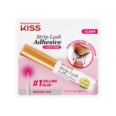 Afbeelding van KISS Products Ever Ez Strip Eyelash Adhesive Clear, 0,1 pond van