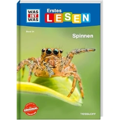 Afbeelding van WAS IST Erstes Lesen Band 24. Spinnen