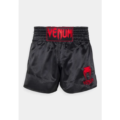 Afbeelding van Venum Classic MUAY THAI Short Korte broeken, Heren, Maat: Small, Black/red