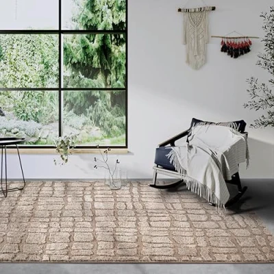 Afbeelding van Vloerkleed Artistique 160x235 cm Beige 123vloerkleed.nl is de online webshop voor vloerkleden en woonaccessoires.