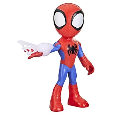 Image de Hasbro Marvel Spidey et ses Amis Extraordinaires, figurine géante de 22,5 cm, jouet super héros préscolaire