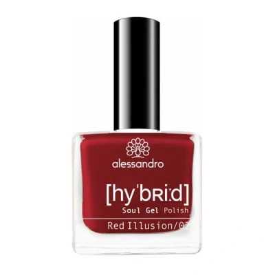 Image de Alessandro Hybrid Soul Gel Polish 123 Red Illusion 8 ml