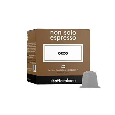 Afbeelding van FRHOME 80 capsules compatibel met Nespresso gerst Il Caffè Italiano