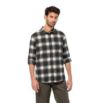 Afbeelding van Jack Wolfskin WANDERWEG SHIRT M Heren Outdoorshirt Maat S