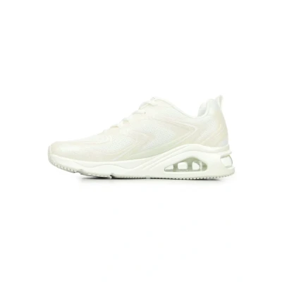Afbeelding van Skechers TRES AIR UNO GLIT AIRY Sneakers laag, Dames, Maat: 37, White Kunststof/ textiel