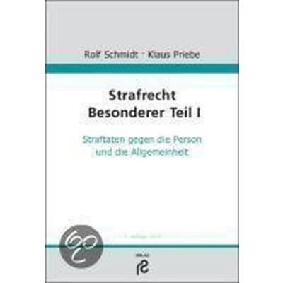 Afbeelding van Strafrecht Besonderer Teil I