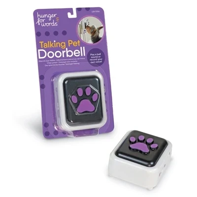 Afbeelding van Hunger For Words Talking Pet Doorbell