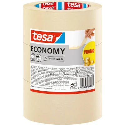Afbeelding van Afplaktape Tesa 55342 basic promo 50mmx50m 3rollen
