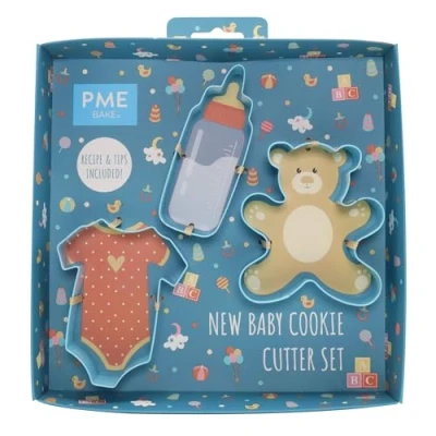 Afbeelding van PME Nieuwe baby koekjessnijder, poederblauw