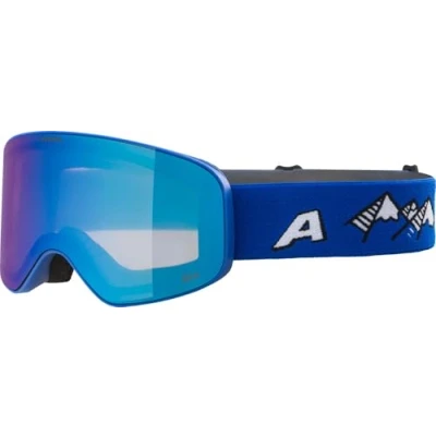 Afbeelding van Alpina Fernie Q Lite Junior Skibril 2024 Blauw Categorie 2
