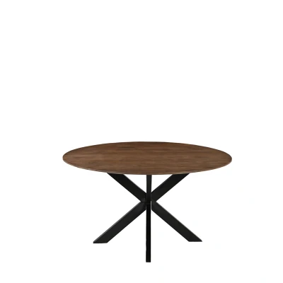 Afbeelding van LABEL51 Eettafel Otis Naturel Mangohout Ø140cm