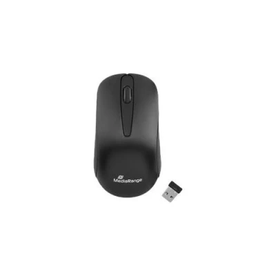 Image de MediaRange MROS209 Souris optique 3 boutons sans fil 2.4 GHz récepteur USB noir