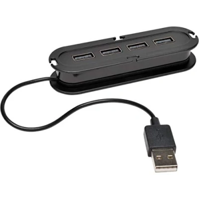 Afbeelding van Tripp Lite U222 004 4 Port USB 2.0 Ultra Mini Hub TrippLite