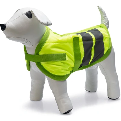Afbeelding van Beeztees Teddie Hondenjas Reflecterend Geel 70 cm