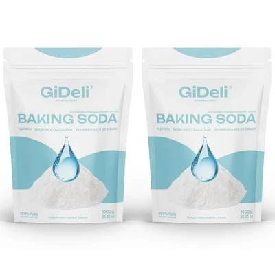 Afbeelding van Natriumbicarbonaat Huishoudelijk 2kg Multi Use Food Quality Kwaliteit Zuiveringszout, Natriumzout