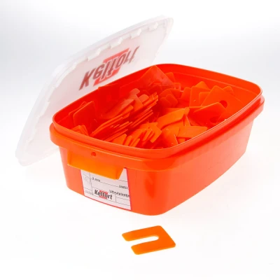 Afbeelding van Kelfort Uitvulplaatjes oranje 2mm zak van 345 plaatjes