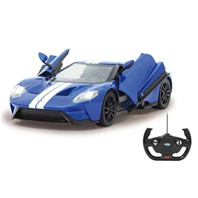 Afbeelding van Rastar Rc Ford Gt 27 Mhz 1:14 Blauw