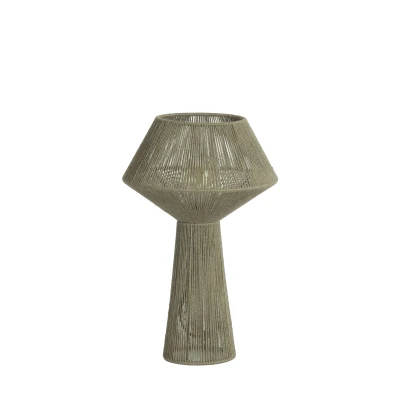 Afbeelding van Light &amp; Living Tafellamp FUGIA Ø30x47cm Groen