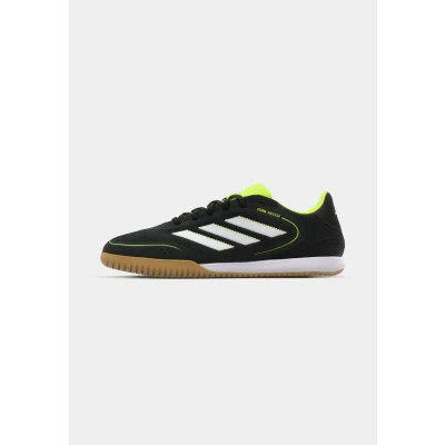 Afbeelding van adidas Performance COPA Indoor Court League Zaalvoetbalschoenen, Heren, Maat: 48 2/3, Core black/footwear white/lucid lemon Textiel/ synthetisch