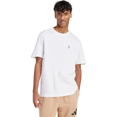 Afbeelding van adidas Sportswear Tshirt basic, Heren, Maat: XS, White