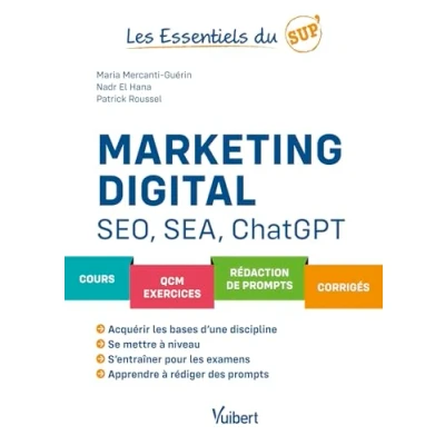Afbeelding van MARKETING DIGITAL ET IA GENERATIVES SEO SEA BARD