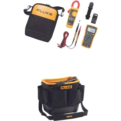 Afbeelding van Fluke 117/323/TB25 Multimeter, Stroomtang Digitaal Incl. testkabel, tas CAT III 600 V Weergave (counts): 6000