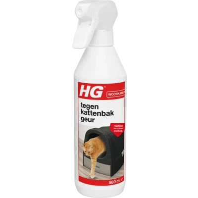 Afbeelding van HG tegen kattenbakgeur 500 ml (Biologisch)
