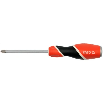 Afbeelding van YATO YT 25995 Schroevendraaier PH3 150 mat verchroomd