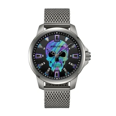 Afbeelding van Police Mensor Horloge, Heren, Maat: One Size, Schwarz