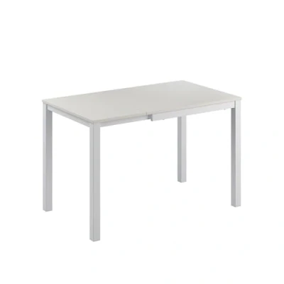 Afbeelding van Vicco Eettafel Granny, Wit, 120 x 70 cm Uitschuifbaar