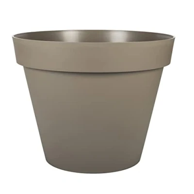 Afbeelding van Bloempot EDA Tuscan Taupe Polypropyleen Rond (Ø 60 x 47 cm)