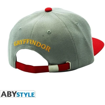 Afbeelding van ABYSTYLE Grey &amp; Red Gryffindor Snapback Cap Harry potter