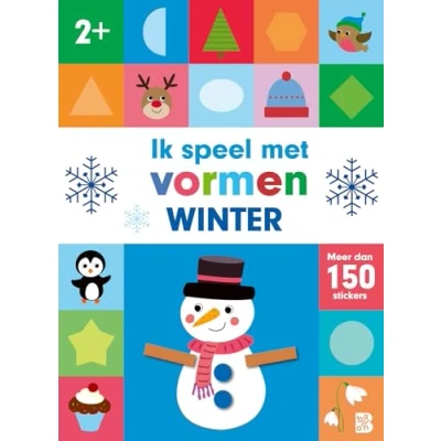 Afbeelding van Uitgeverij ballon stickerboek ik speel met vormen winter