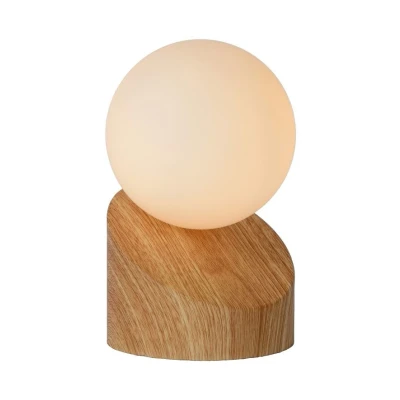 Afbeelding van Lucide Tafellamp Len Licht Hout
