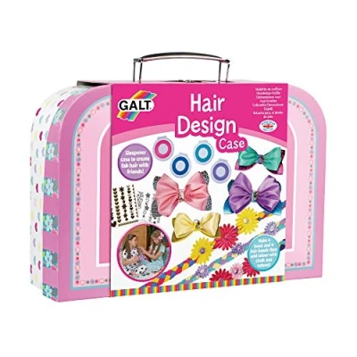 Afbeelding van Galt Toys, Hair Design Case, Kids&#039; Craft Kits, Leeftijd 6 jaar Plus