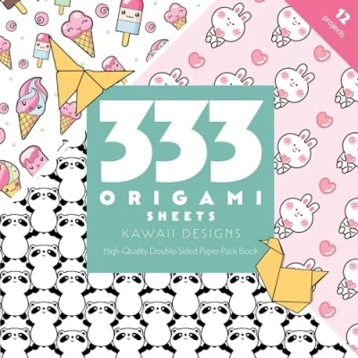 Afbeelding van 333 Origami Sheets Kawaii Designs