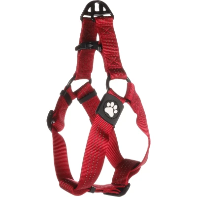 Afbeelding van Flamingo Zorba Step&amp;go Harnas Honden Rood M 45 55cm 32mm 1st 134219