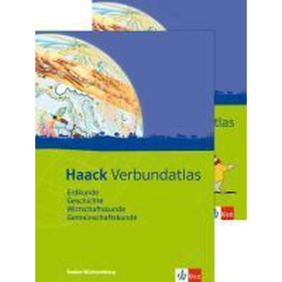 Afbeelding van Haack Verbundatlas. Mit Arbeitsheft Kartenlesen. Sekundarstufe I. Ausgabe für Baden Württemberg