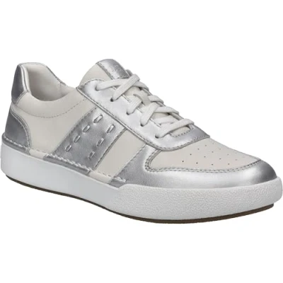 Afbeelding van Josef Seibel Sneaker Claire Sneakers laag, Dames, Maat: 40, Silber kombi Leer