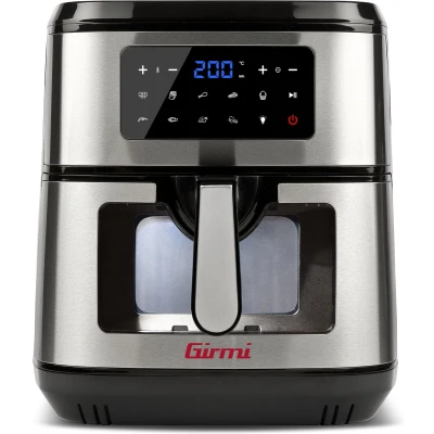 Afbeelding van Girmi FG89 friteuse Enkel 9,2 l 2100 W Heteluchtfriteuse Zwart, Staal