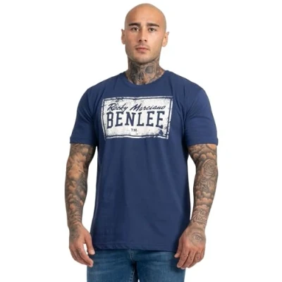 Afbeelding van BENLEE Heren T shirt normale pasvorm BOXLABEL